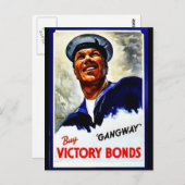 Gangway, koopt Victory Bonds Briefkaart (Voorkant / Achterkant)