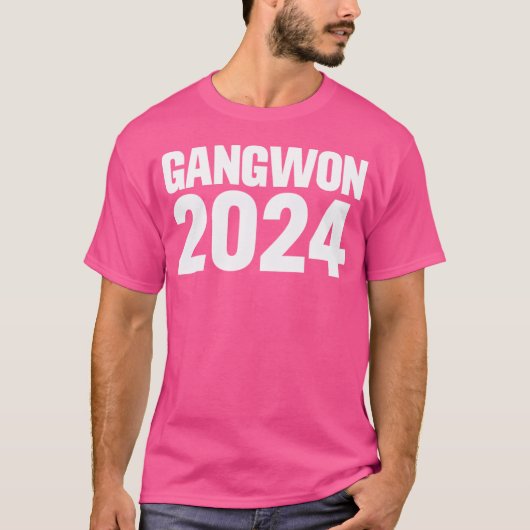 Gangwon 2024 t-shirt (Voorkant)