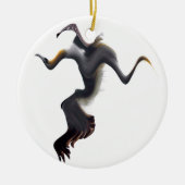 Gannets-Abstract Zee Bird Keramisch Ornament (Voorkant)