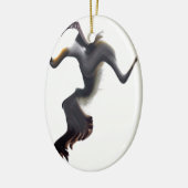 Gannets-Abstract Zee Bird Keramisch Ornament (Links)