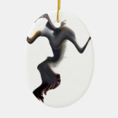 Gannets-Abstract Zee Bird Keramisch Ornament (Voorkant)