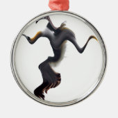 Gannets-Abstract Zee Bird Metalen Ornament (Voorkant)