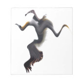 Gannets-Abstract Zee Bird Notitieblok (Voorkant)