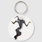 Gannets-Abstract Zee Bird Sleutelhanger (Voorkant)