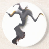 Gannets-Abstract Zee Bird Zandsteen Onderzetter (Voorkant)