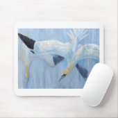 Gannets die unieke geschenken voor u diven muismat (Met muis)