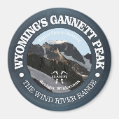 Gannett Peak Magneet (Voorkant)