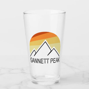 Gannett Peak Retro Glas