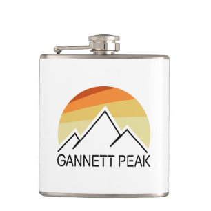 Gannett Peak Retro Heupfles