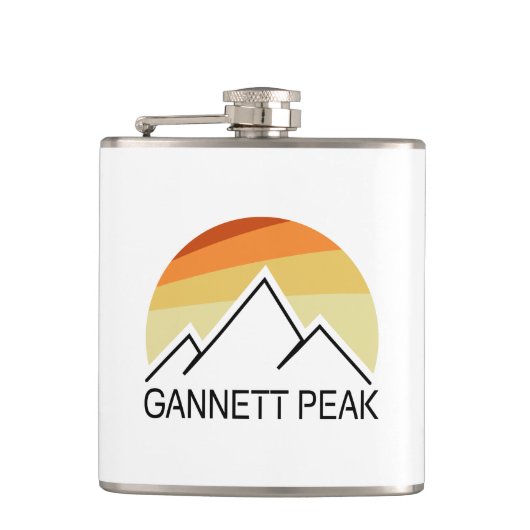 Gannett Peak Retro Heupfles (Voorkant)