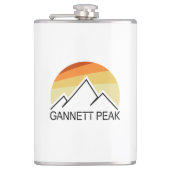 Gannett Peak Retro Heupfles (Voorkant)