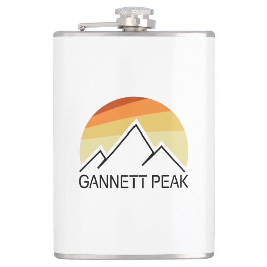 Gannett Peak Retro Heupfles (Voorkant)