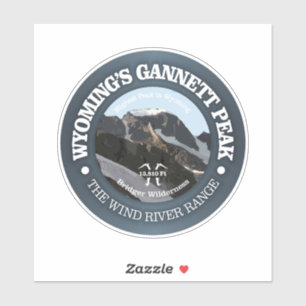 Gannett Peak Sticker