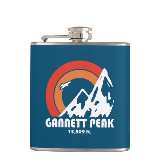 Gannett Peak Sun Eagle Heupfles (Voorkant)