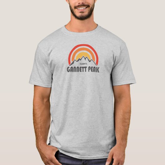 Gannett Peak T-shirt (Voorkant)