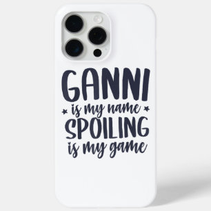 Ganni is mijn naam Spoiling is mijn spel T-shirt-S iPhone 15 Pro Max Hoesje