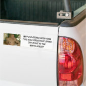 Gannon, waarom had George Struik een mannelijke pr Bumpersticker (Op Truck)