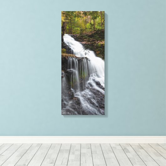 Ganoga-Herfsten 10 x 24 x 75 inch Canvas Afdruk (Insitu (Houten vloer))