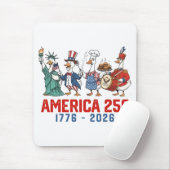 Gans 4 juli Amerika 250e 1776 2026 Muismat (Met muis)
