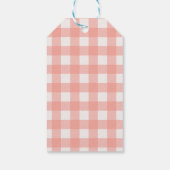 Gans Adoptie Knuffel Roze Verjaardags Cadeautje Cadeaulabel (Achterkant)
