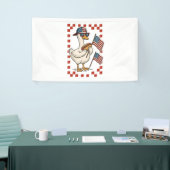 Gans Amerikaanse Vlag Memorial Day 4 juli Spandoek (Beurs)