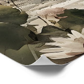 Gans Antieke Print, Lente Digitale Schildering Poster (Hoek)