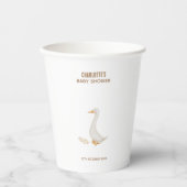 Gans Baby shower Papieren Bekers (Voorkant)