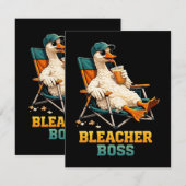 Gans Bleacher Baas Aankondiging (Voorkant / Achterkant)