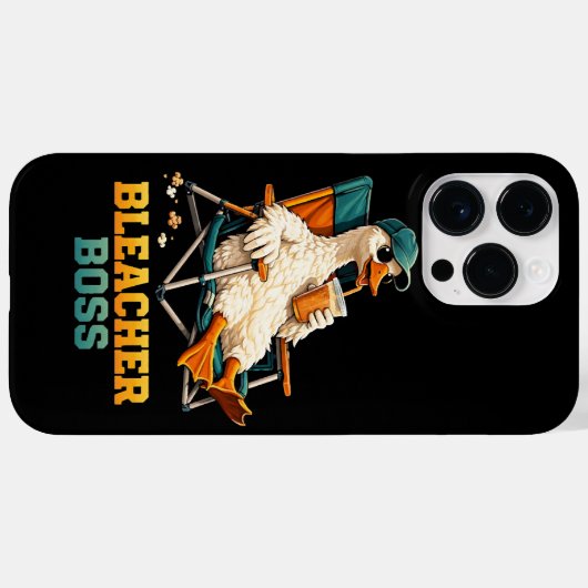 Gans Bleacher Baas Case-Mate iPhone Case (Achterkant (horizontaal))