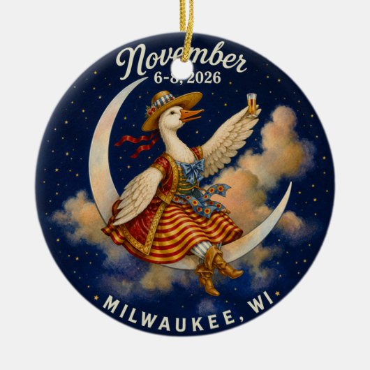 Gans de Band Ornament - Milwaukee 2026 (Voorkant)