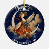 Gans de Band Ornament - Milwaukee 2026 (Achterkant)