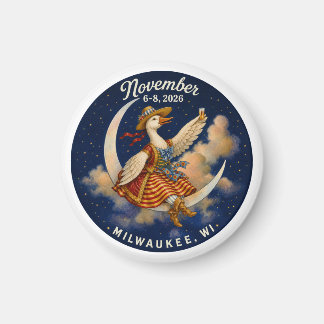 Gans de Bandmagneet- Milwaukee 2026 - Herfsttourne Magneet