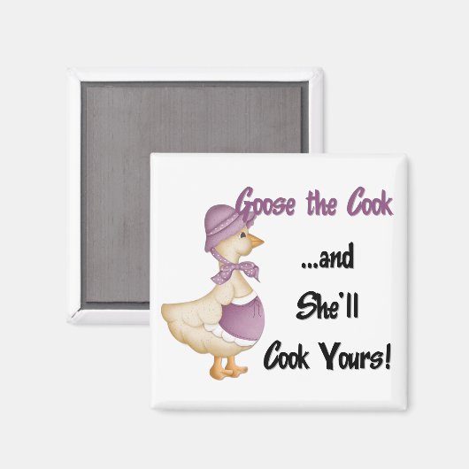 Gans de Cook Magnet (Voorkant / Achterkant)