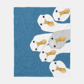 Gans Die Vliesdeken Fleece Deken (Voorkant)