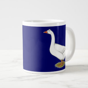 Gans Doorgenaaide Romein Grote Koffiekop