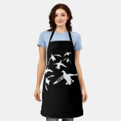 Gans Duck Hunting Zeven Draken Toegewijde Waterstr Schort (Gedragen)