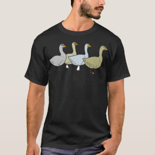 gans gans gans gans gans gele hond gele labhongel t-shirt