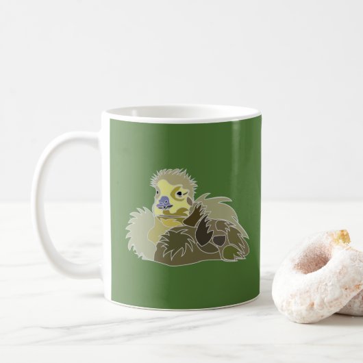 Gans Gansje Baby Gans Koffiemok (Met donut)