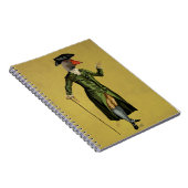 Gans in groene regencyjas 3 notitieboek (Rechterzijde)