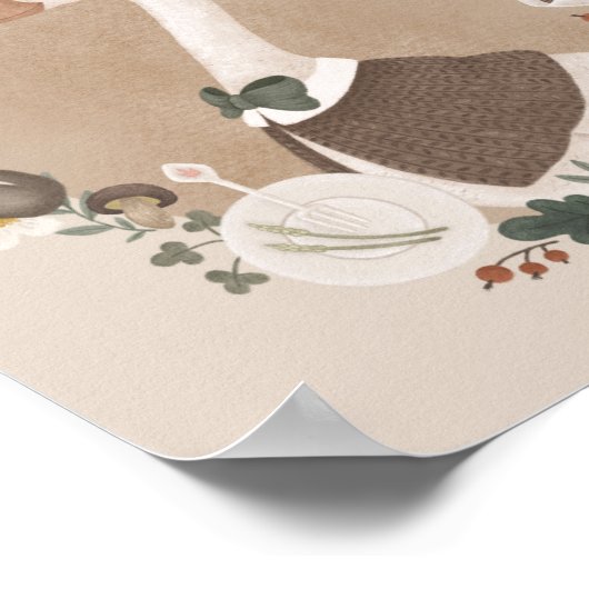  gans karakter portret poster (Hoek)