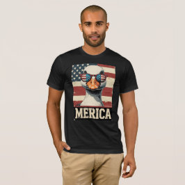 gans merica 4 juli patriottisch t-shirt