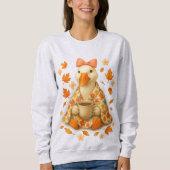 Gans met koffie & deken  ,  Herfststemming knus Trui (Voorkant)