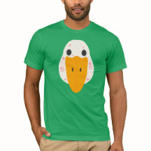 Gans met puistjes basic T-shirt