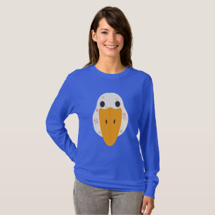 Gans Met Puistjes T-shirt Met Lange Mouwen