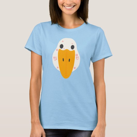 Gans met puistjes Vrouwen T-shirt (Voorkant)