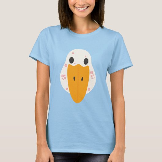 Gans Met Pukkels Dames T-Shirt (Voorkant)