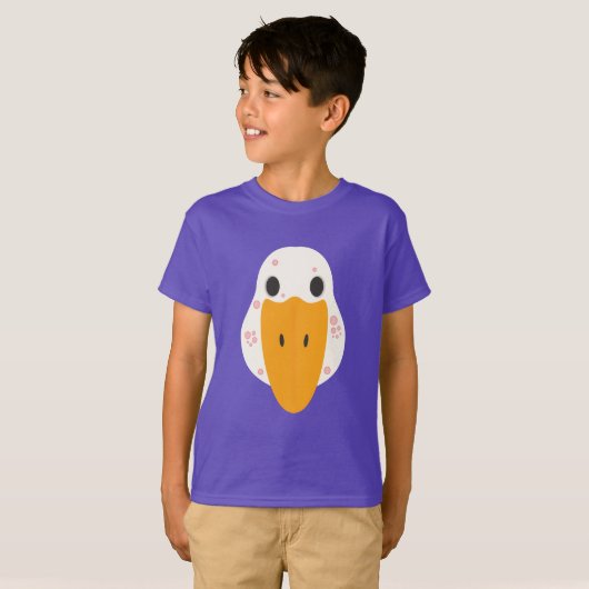 Gans Met Pukkels Kids T-Shirt (Voorkant volledig)