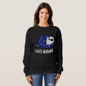 Gans Moe Gans Ik Haat Ochtenden Trui (Voorkant volledig)