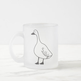 Gans Mok Frosted Glass Coffee Tea Cup voor cadeau