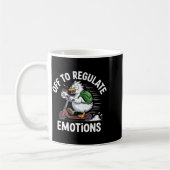 Gans om emoties te reguleren  koffiemok (Links)